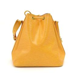 Pre Owned Louis Vuitton Tassil Yellow Epi Leather Petit Noe Bag