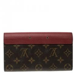 Louis Vuitton Red Monogram Canvas Pallas Wallet