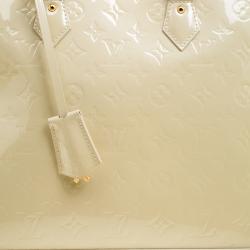 Pre Owned حقيبة لوي فيتون ألما فيرنيه مونوغرامي خضراء GM