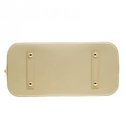 Pre Owned حقيبة لوي فيتون ألما فيرنيه مونوغرامي خضراء GM