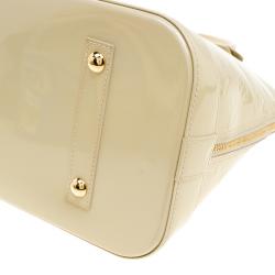 Pre Owned حقيبة لوي فيتون ألما فيرنيه مونوغرامي خضراء GM