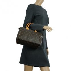 Pre Owned Louis Vuitton Monogram Canvas Speedy 25