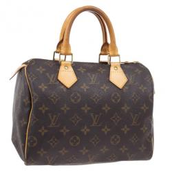 Pre Owned Louis Vuitton Monogram Canvas Speedy 25