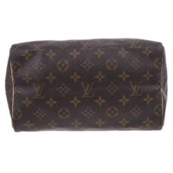 Pre Owned Louis Vuitton Monogram Canvas Speedy 25
