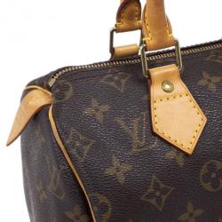 Pre Owned Louis Vuitton Monogram Canvas Speedy 25