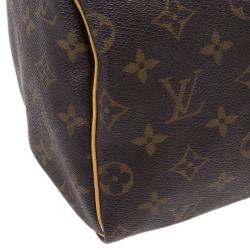 Pre Owned Louis Vuitton Monogram Canvas Speedy 25