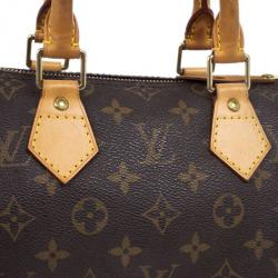 Pre Owned Louis Vuitton Monogram Canvas Speedy 25