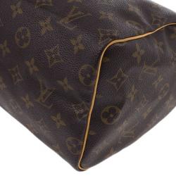 Pre Owned Louis Vuitton Monogram Canvas Speedy 25