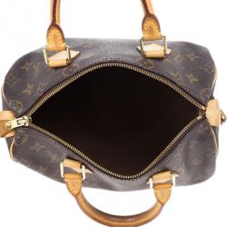 Pre Owned Louis Vuitton Monogram Canvas Speedy 25