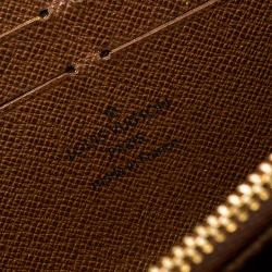 Louis Vuitton Monogram Canvas Zippy wallet