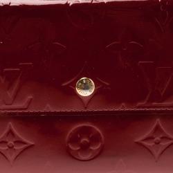 Louis Vuitton Cerise Monogram Vernis International Wallet