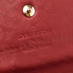 Louis Vuitton Cerise Monogram Vernis International Wallet