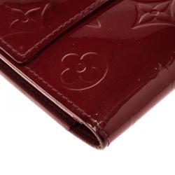 Louis Vuitton Cerise Monogram Vernis International Wallet