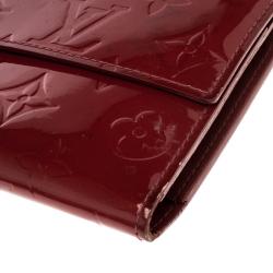 Louis Vuitton Cerise Monogram Vernis International Wallet