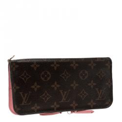 مملوكة مسبقًا Louis Vuitton Pink Monogram Canvas Insolite Wallet