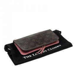 مملوكة مسبقًا Louis Vuitton Pink Monogram Canvas Insolite Wallet