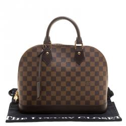 مملوكة مسبقًا حقيبة لوي فيتون ألما كانفاس دامييه أيبين PM