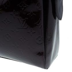 Pre Owned حقيبة يد لوي فيتون ملروز أفينو أمارانتي فرنيس لامع  مونوجرامي