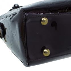 Pre Owned حقيبة يد لوي فيتون ملروز أفينو أمارانتي فرنيس لامع  مونوجرامي