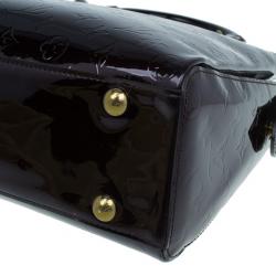 Pre Owned حقيبة يد لوي فيتون ملروز أفينو أمارانتي فرنيس لامع  مونوجرامي