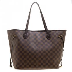Louis Vuitton Damier Ebene Canvas Neverfull MM Bag