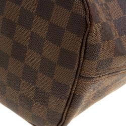 Louis Vuitton Damier Ebene Canvas Neverfull MM Bag