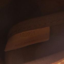 Pre Owned Louis Vuitton Monogram Canvas Saumur Messenger 35 Bag