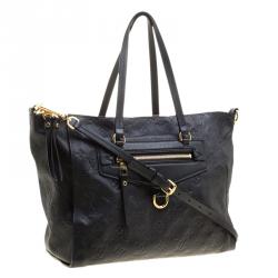 مملوكة مسبقًا Louis Vuitton Bleu Infini Monogram Empreinte Leather Lumineuse PM Bag