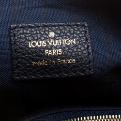 مملوكة مسبقًا Louis Vuitton Bleu Infini Monogram Empreinte Leather Lumineuse PM Bag