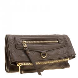Pre Owned Louis Vuitton Ombre Monogram Empreinte Leather Petillante Clutch