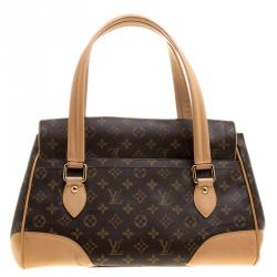 Pre Owned حقيبة لوي فيتون بيفرلي كانفاس مونوغرامي GM