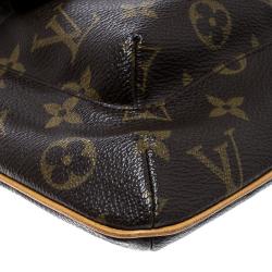 Pre Owned Louis Vuitton Monogram Canvas Partition Wristlet