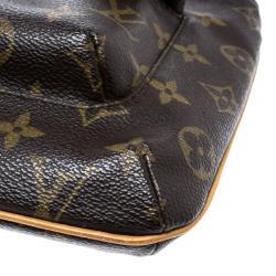 Pre Owned Louis Vuitton Monogram Canvas Partition Wristlet