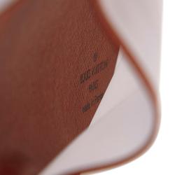 Pre Owned Louis Vuitton Alezan Taiga Leather Card Case