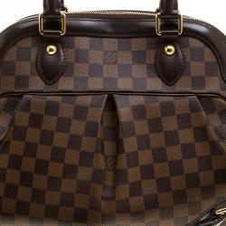 Pre Owned Louis Vuitton Damier Ebene Canvas Trevi PM Bag