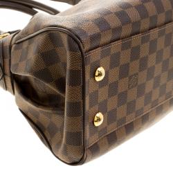 Pre Owned Louis Vuitton Damier Ebene Canvas Trevi PM Bag