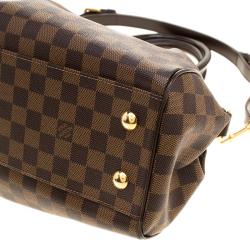Pre Owned Louis Vuitton Damier Ebene Canvas Trevi PM Bag
