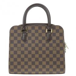 Pre Owned Louis Vuitton Damier Ebene Triana Bag