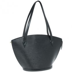 Pre Owned Louis Vuitton Black Epi Saint Jacques PM Bag