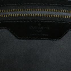 Pre Owned Louis Vuitton Black Epi Saint Jacques PM Bag