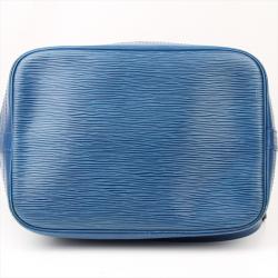 Pre Owned Louis Vuitton Toledo Blue Epi Leather Noe Bag