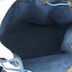 Pre Owned Louis Vuitton Toledo Blue Epi Leather Noe Bag