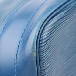 Pre Owned Louis Vuitton Toledo Blue Epi Leather Noe Bag