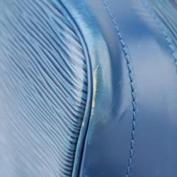 Pre Owned Louis Vuitton Toledo Blue Epi Leather Noe Bag