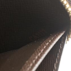 Louis Vuitton Damier Ebene Canvas Zippy Wallet