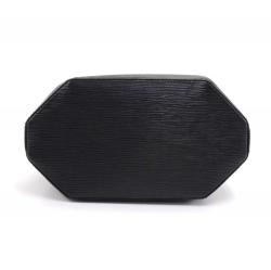 Pre Owned Louis Vuitton Noir Epi Leather Sac d'Epaule Bag