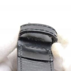 Pre Owned Louis Vuitton Noir Epi Leather Sac d'Epaule Bag