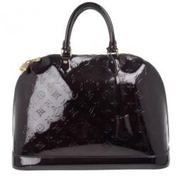 مملوكة مسبقًا Louis Vuitton Monogram Vernis Amarante Alma GM