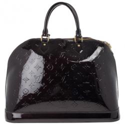 مملوكة مسبقًا Louis Vuitton Monogram Vernis Amarante Alma GM