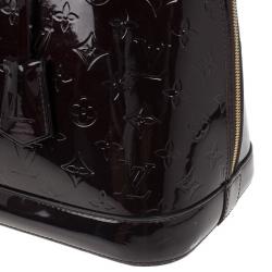 مملوكة مسبقًا Louis Vuitton Monogram Vernis Amarante Alma GM